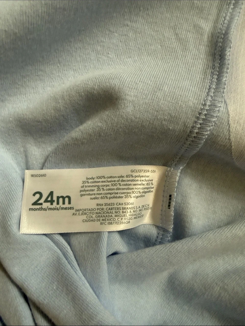 Carter's 24 M footie pajama bundle - cotton - zip up Footed Sleepers